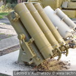 Реактивно-бомбовая установка РБУ-1200 Ураган в Ленино-Снегиревском военно-историческом музее