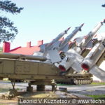 Четырехбалочная пусковая установка зенитных ракет комплекса С-125 в Ленино-Снегиревском военно-историческом музее