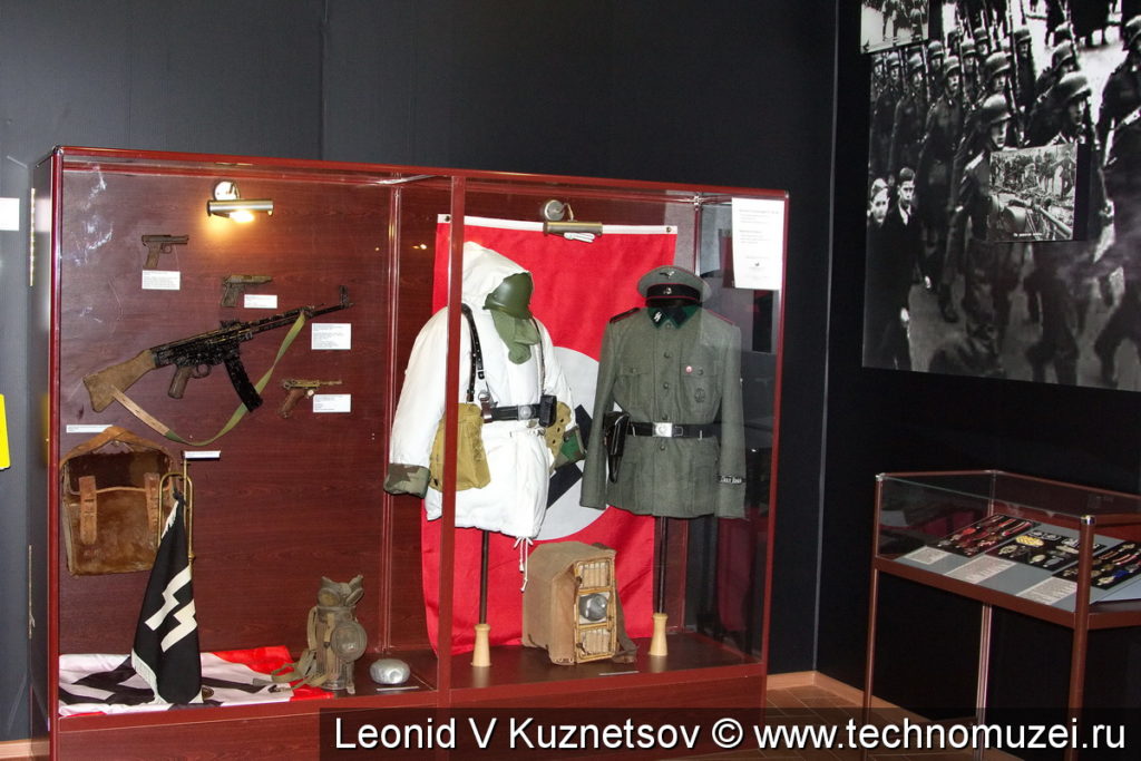 Зал начала Второй мировой войны в Ленино-Снегиревском военно-историческом музее