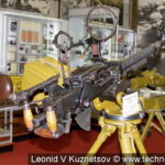 12,7-мм зенитный пулемет ДШК на станке Колесникова в музее войск ПВО в Балашихе