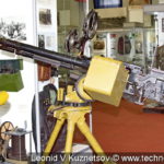 12,7-мм зенитный пулемет ДШК на станке Колесникова в музее войск ПВО в Балашихе