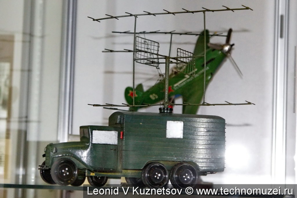 Модель РЛС Редут-43 в музее войск ПВО в Балашихе