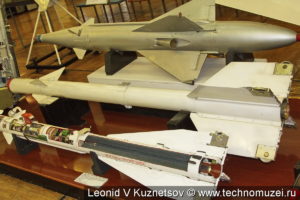 Ракета малой дальности Р-3С (К-13) в музее войск ПВО в Балашихе