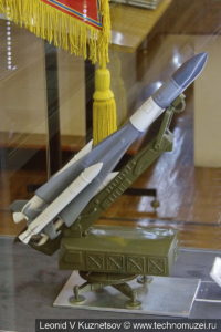 Макет пусковой установки комплекса С-200 в музее войск ПВО в Балашихе