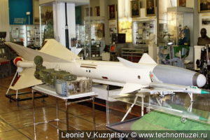 Ракета средней дальности Р-40Т в музее войск ПВО в Балашихе