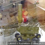 Модель антенно-поворотного устройства 6ГГ РЛС 22Ж6 "Десна" в музее войск ПВО в Балашихе
