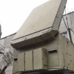 Антенный пост радиолокатора подсвета и наведения комплекса С-300ПТ "Бирюса" в музее войск ПВО в Балашихе