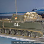 120-мм самоходное артиллерийское орудие 2С9 Нона-С с парашютно-реактивной системой в музейном комплексе парка Патриот