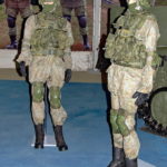 Комплект боевой экипировки "Ратник" второго поколения в музейном комплексе парка Патриот
