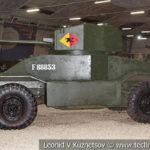 Английский бронеавтомобиль AEC Mk.II в музейном комплексе парка Патриот