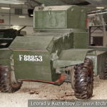 Английский бронеавтомобиль AEC Mk.II в музейном комплексе парка Патриот