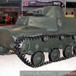 Легкий танк Т-40С в музейном комплексе парка Патриот