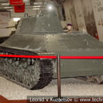 Легкий танк Т-50 1940 года в музейном комплексе парка Патриот