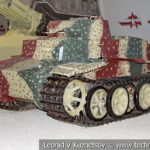 Немецкий пехотный штурмовой танк Pz. Kpfw. I Ausf. F в музейном комплексе парка Патр