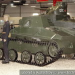 Легкий танк Т-60 в музейном комплексе парка Патриот