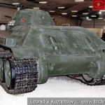 Средний танк Т-34-76 образца 1941 года в музейном комплексе парка Патриот