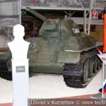 Средний танк Т-34-76 образца 1941 года в музейном комплексе парка Патриот