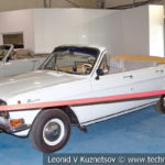 ГАЗ-24 "Волга" кабриолет в музейном комплексе парка Патриот