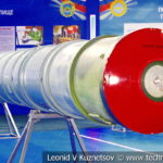 Зенитная ракета комплекса С-300 (модели 5В55Р и 4Н6Е2) в музейном комплексе парка Патриот