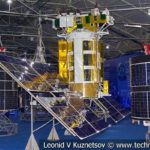Навигационный спутник 11Ф654М Глонасс-М в музейном комплексе парка Патриот
