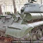 Тяжелый танк ИС-2М 1944 года в музее Победы на Поклонной горе