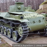 Японский танк Chi-Ha Type 97 1936 года в музее Победы на Поклонной горе