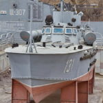 Торпедный катер проекта 123-бис типа "Комсомолец" в музее Победы на Поклонной горе