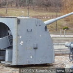 100-мм корабельная артиллерийская установка Б-34-У-1 образца 1939 года в музее Победы на Поклонной горе