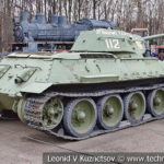 Средний танк Т-34-76 "От рабочих Казахстана" 1942 года в музее Победы на Поклонной горе