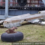 Фрагменты сбитого немецкого бомбардировщика Junkers Ju-88 в музее Победы на Поклонной горе