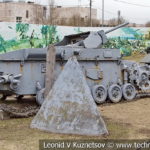 Подбитый танк T-III Pz Kpfw III Ausf L в музее Победы на Поклонной горе