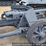 Немецкая 75-мм противотанковая пушка Pak 40 образец 40 в музее Победы на Поклонной горе