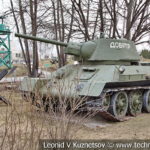 Средний танк Т-34-76 "Доватор" 1942 года в музее Победы на Поклонной горе
