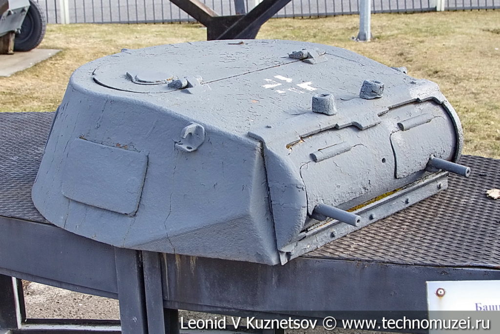 Башня немецкого танка T-Ia Pz Kpfw I Ausf B в музее Победы на Поклонной горе