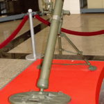 82-мм батальонный миномёт БМ-37 (52-М-832Ш) образца 1937 года в музее Победы на Поклонной горе