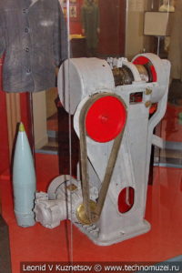 Артиллерийские боеприпасы в музее Победы на Поклонной горе