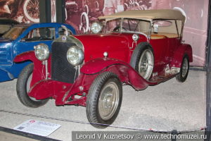 Isotta Fraschini Tipo 8 1924 года с кузовом фаэтон в автомузее Моторы Октября в Москве