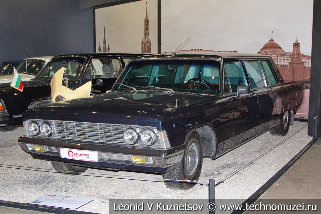 ЗиЛ-114 1970 года в автомузее Моторы Октября в Москве