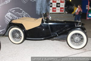 MG TA 1936 года в автомузее Моторы Октября в Москве