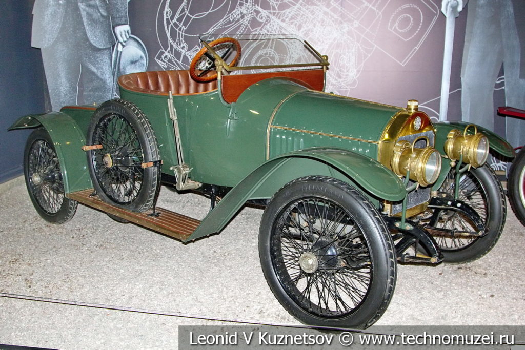 Benz 8-20 Sport 1912 года в автомузее Моторы Октября в Москве