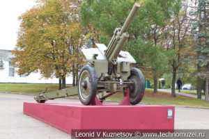 122-мм гаубица М-30 образца 1938 года в Музее обороны Москвы