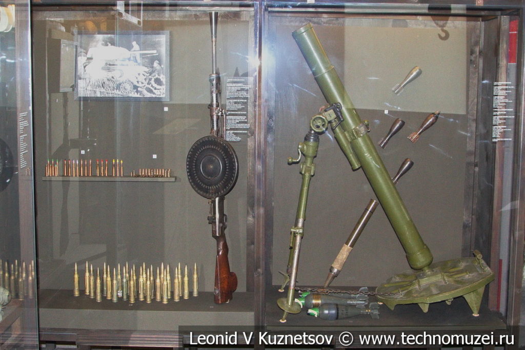 Военная продукция московских предприятий в Музее обороны Москвы