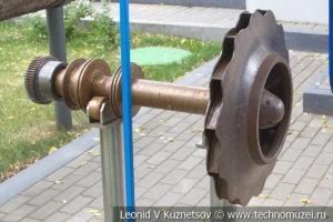 Ротор нагнетателя газоперекачивающего агрегата в музее магистрального транспорта газа