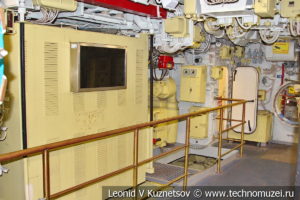 Электромоторный отсек подводной лодки Б-396 в Музее Военно-морского флота в Москве