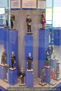 История формы военно-морского флота Российской империи в Музее Военно-морского флота в Москве