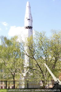 Межконтинентальная баллистическая ракета Р-9А в Центральном музее Вооруженных Сил