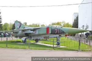 Реактивный истребитель МиГ-23С в Центральном музее Вооруженных Сил