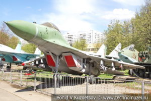 Фронтовой истребитель МиГ-29 в Центральном музее Вооруженных Сил