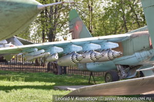 Реактивный штурмовик Су-25 в Центральном музее Вооруженных Сил