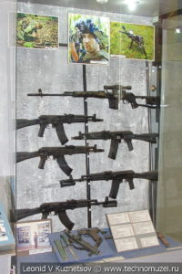 Современное стрелковое оружие в Центральном музее Вооруженных Сил